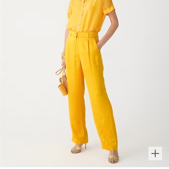 J. Crew Pants - J Crew Straight-leg essential pant in luster crepe BT428